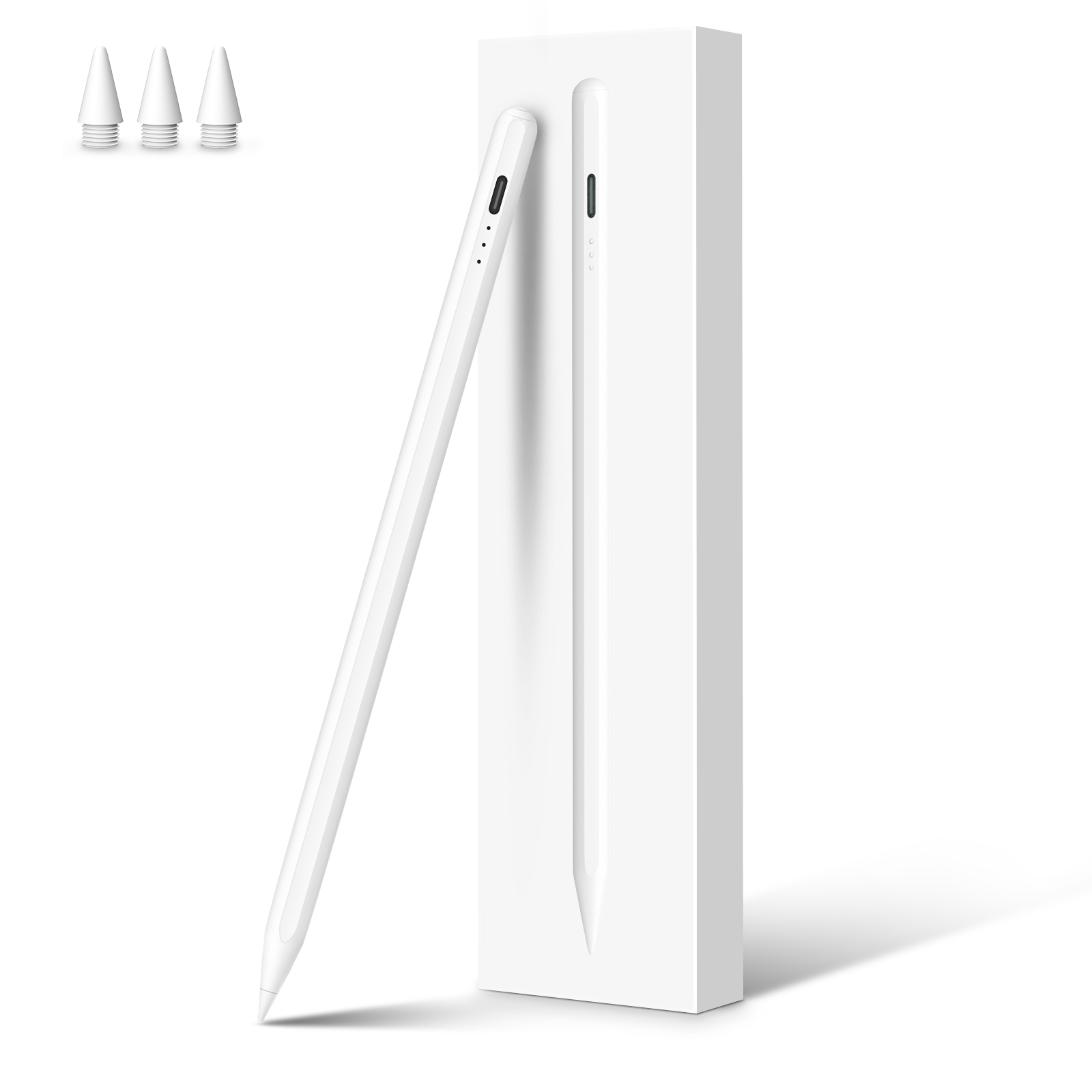 Digiroot Stylus Pen for iPad, 13 mins Fast Charging Apple iPad Pencil with Palm Rejection, Tilt Sensitivity, Work for 2018-2022 iPad Air 3/4/5, iPad Mini 5/6, iPad 6/7/8/9/10, iPad Pro 11", iPad Pro 12.9"